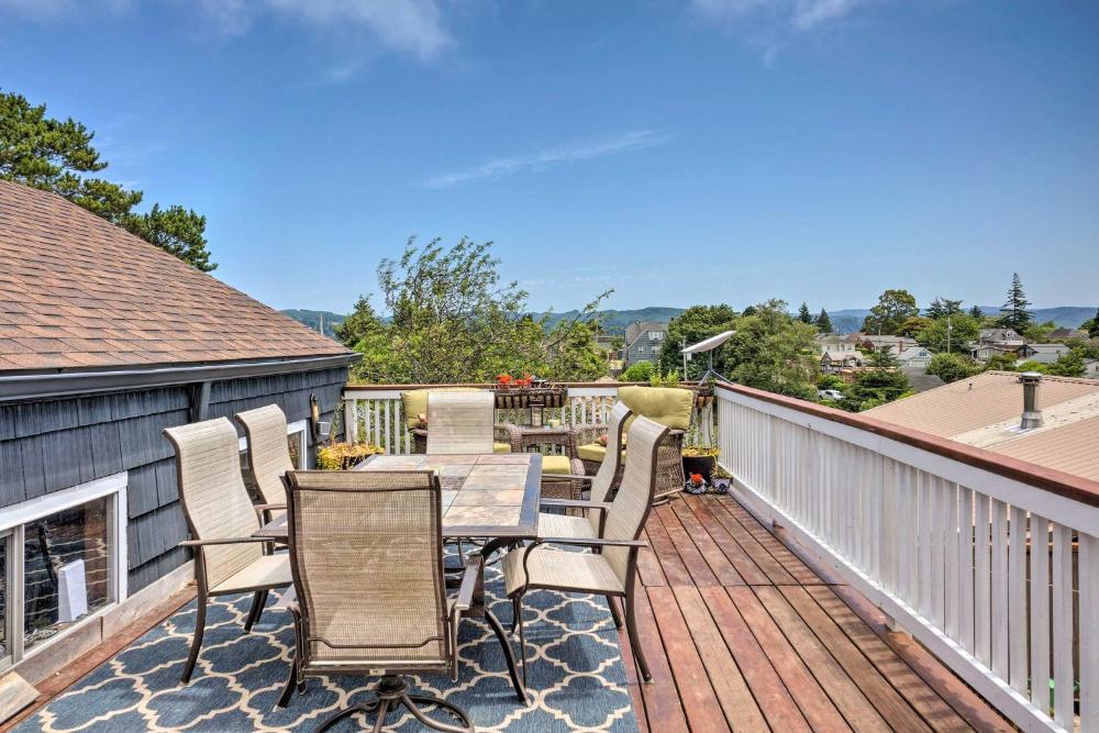 The Old McCullough Home with Rooftop Deck, View